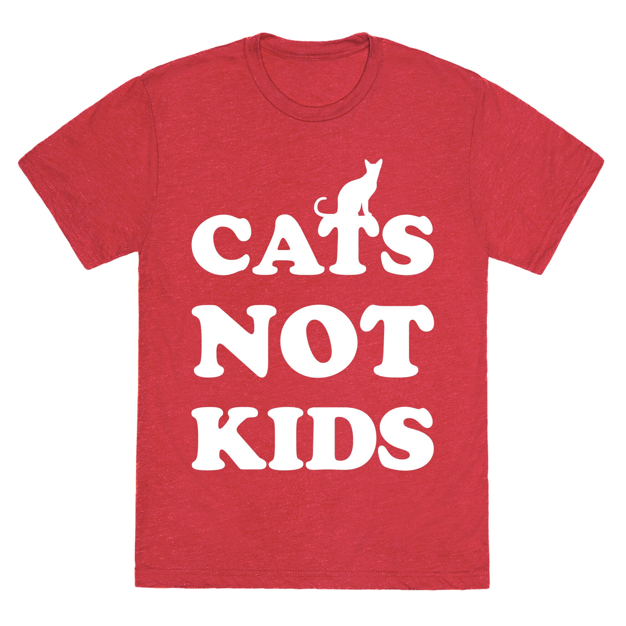 Cats Not Kids Unisex Triblend Tee